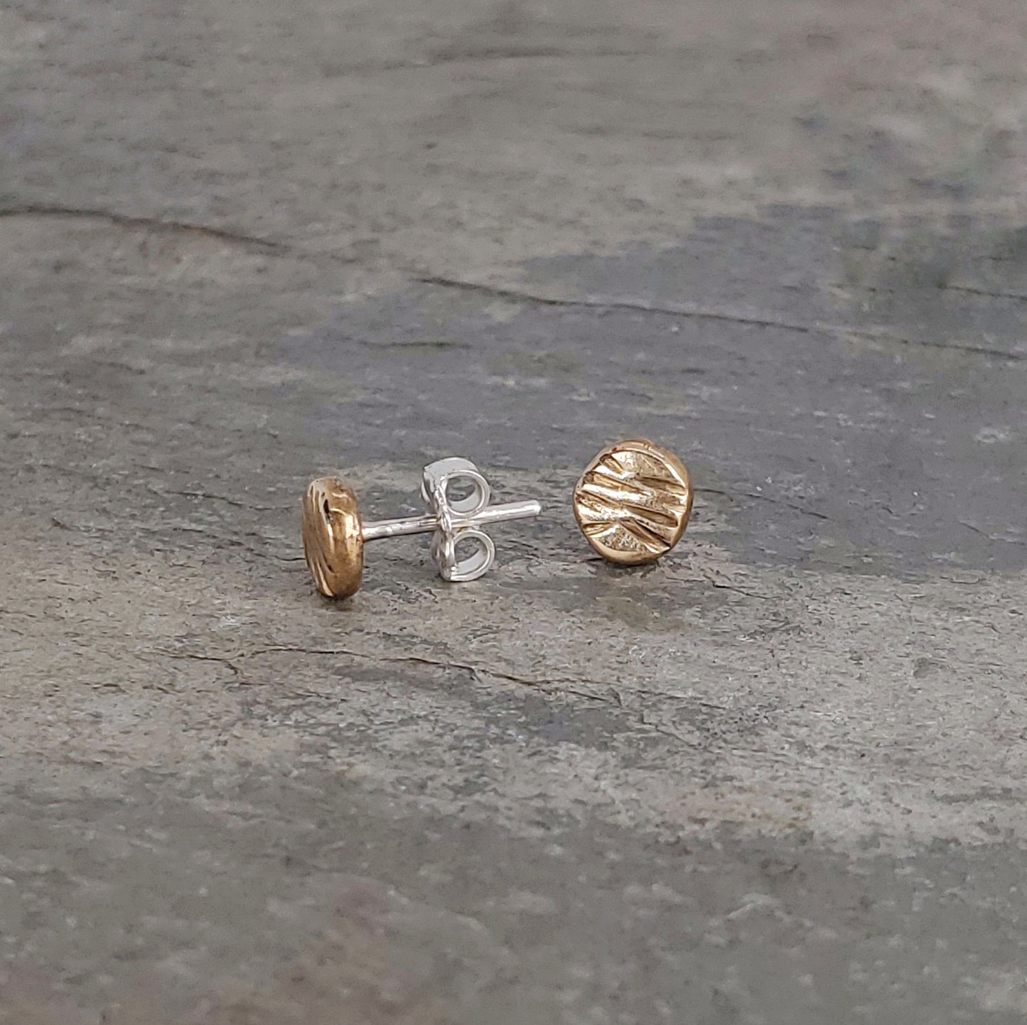 Textured Stud Earrings
