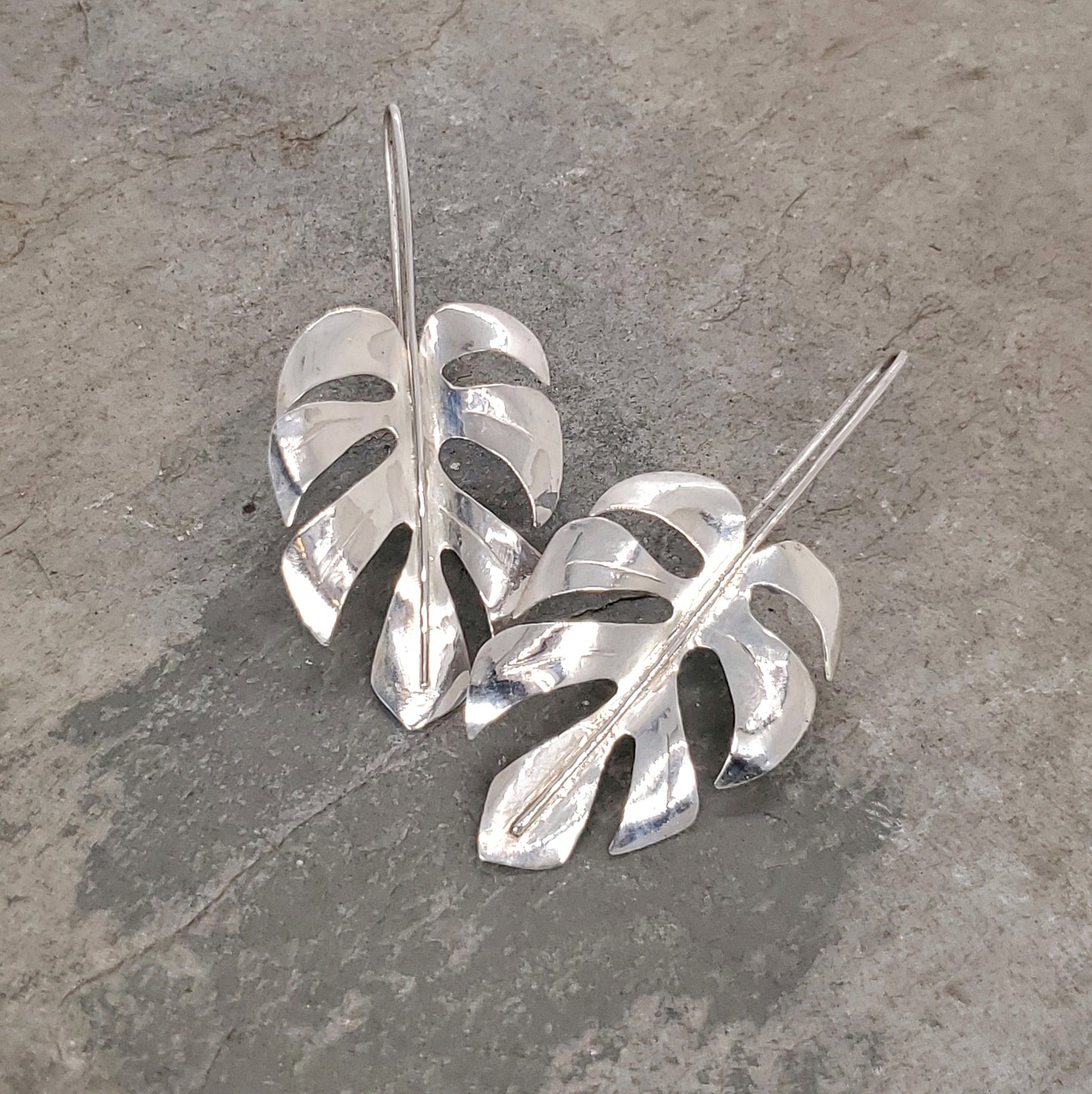 Monstera Earrings