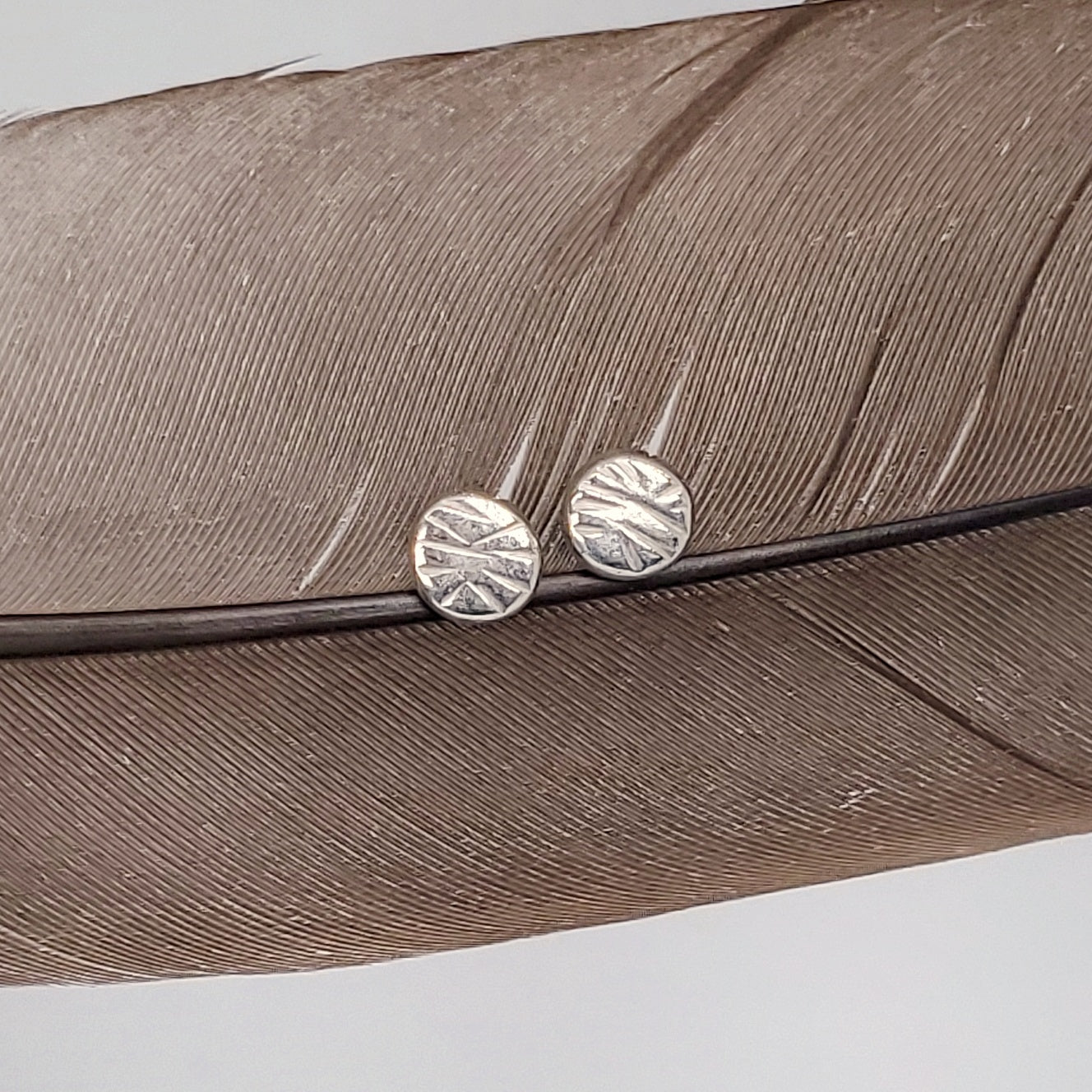 Textured Stud Earrings