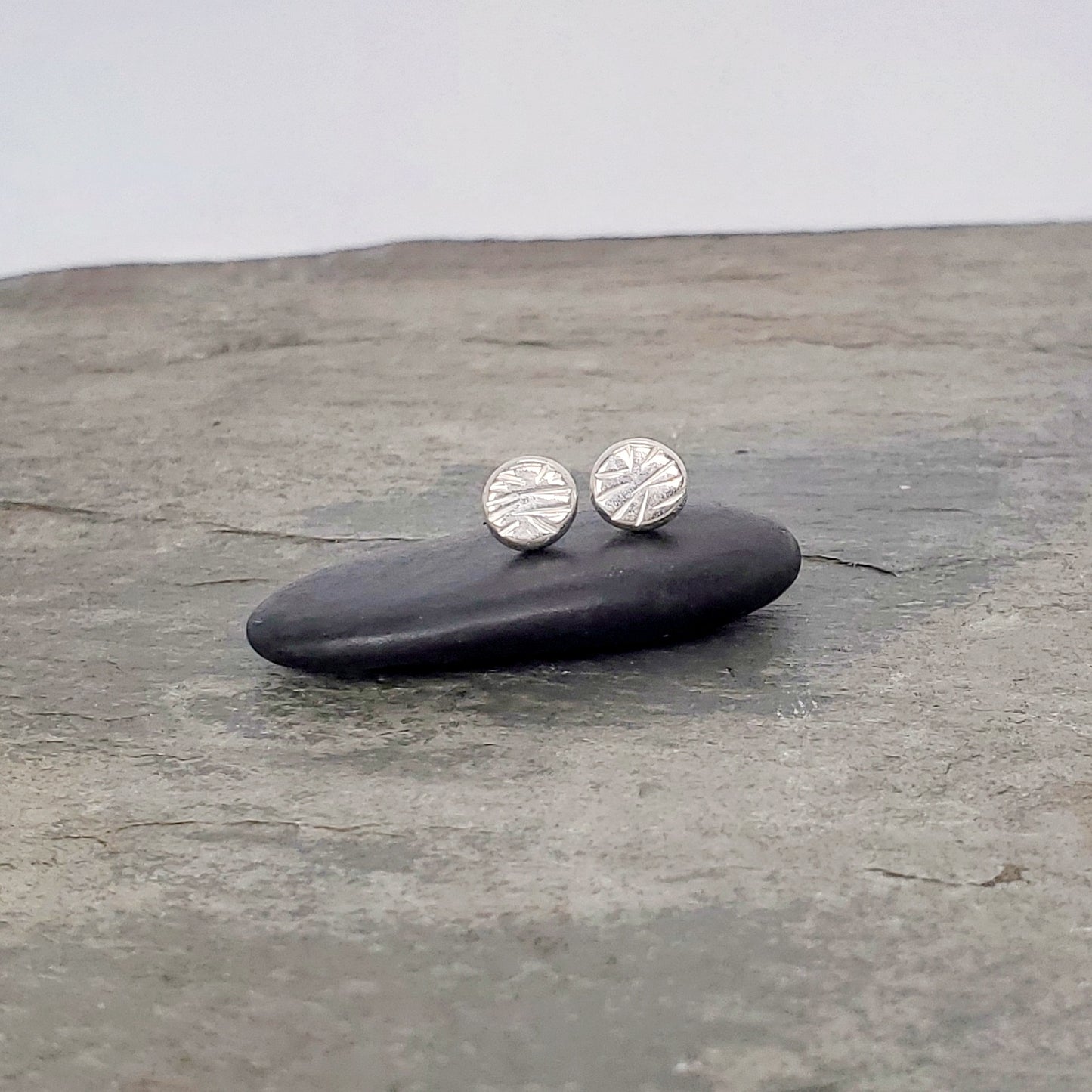Textured Stud Earrings