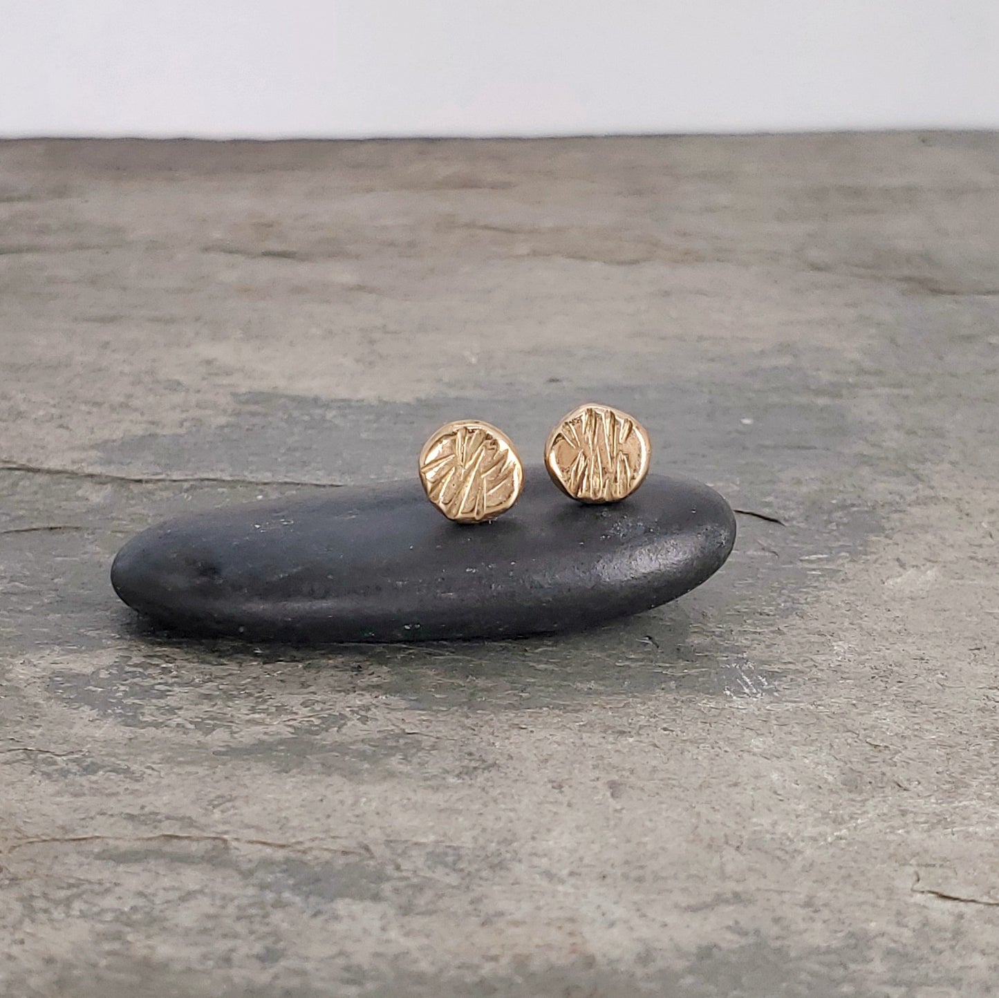 Textured Stud Earrings