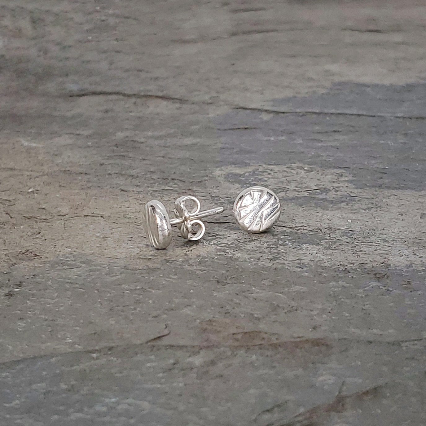Textured Stud Earrings